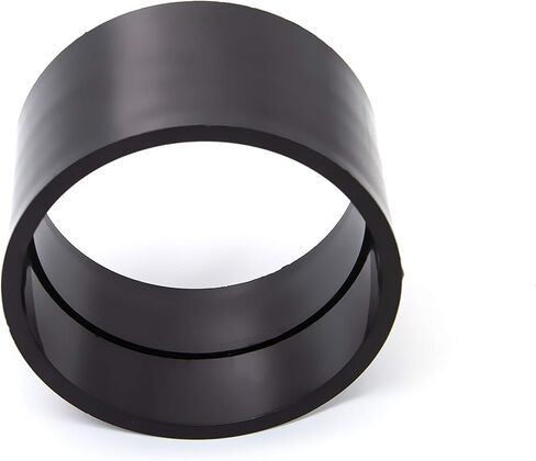 POWERTEC 70148-P8 2-1/2 Inch Dust Control Flex Cuff with Steel Hose Clamps, Hose Connector Rubber Cuff Coupler for Woodworking Dust Collection Fittings, Dust Collector Accessories & Machinery, 8 pack in Saudi Arabia
