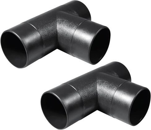 POWERTEC 70148-P8 2-1/2 Inch Dust Control Flex Cuff with Steel Hose Clamps, Hose Connector Rubber Cuff Coupler for Woodworking Dust Collection Fittings, Dust Collector Accessories & Machinery, 8 pack in Saudi Arabia