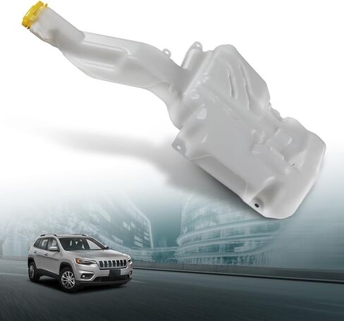 LQI Washer Reservoir Windshield Tank Compatible with Jeep Cherokee 2019-2023 8406291AA-PFM, 16996785, CH1288274 White in Saudi Arabia