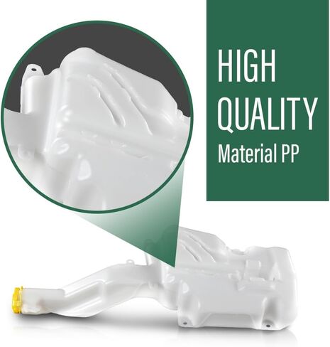 LQI Washer Reservoir Windshield Tank Compatible with Jeep Cherokee 2019-2023 8406291AA-PFM, 16996785, CH1288274 White in Saudi Arabia