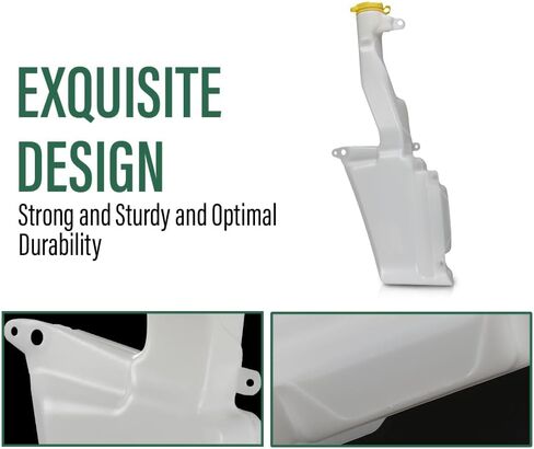 LQI Washer Reservoir Windshield Tank Compatible with Jeep Cherokee 2019-2023 8406291AA-PFM, 16996785, CH1288274 White in Saudi Arabia