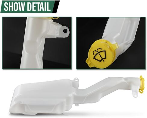 LQI Washer Reservoir Windshield Tank Compatible with Jeep Cherokee 2019-2023 8406291AA-PFM, 16996785, CH1288274 White in Saudi Arabia