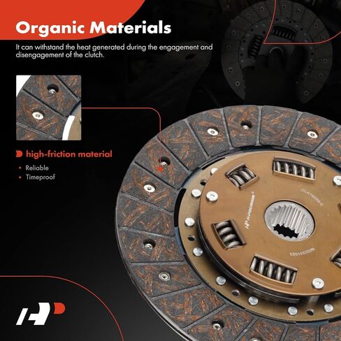 A-Premium Transmission Clutch Kit with Flywheel Compatible with Toyota 4Runner 1988-1995, Pickup 1988-1995, T100 1993-1994, 3.0L, Replace# 1340565010 in Saudi Arabia