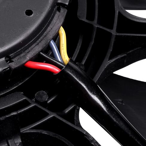 Cooling Fan Assembly Compatible with 2007-2016 for Nissan for Altima 2.5L 2007-2016 for Nissan for Altima 3.5L, Black Radiator Fan Direct Fit Replacement for Engine Cooling Fan in Saudi Arabia
