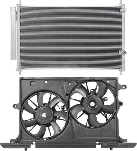 Radiator Cooling Fan Assembly Compatible with 2008-2015 for Scion for xB 2.4L,Radiator Fan Direct Fit Replacement for Engine Cooling Fan & Engine A/C Condenser in Saudi Arabia