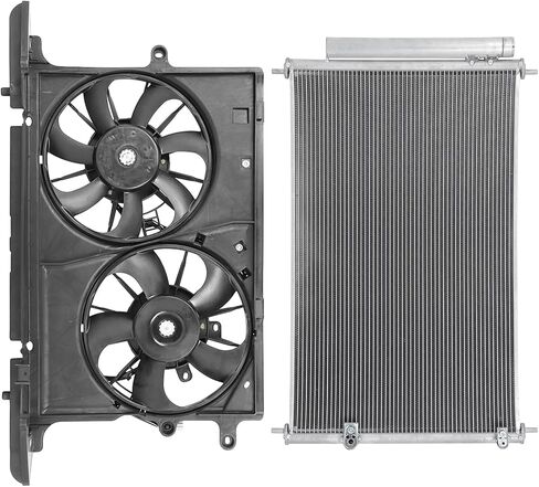 Radiator Cooling Fan Assembly Compatible with 2008-2015 for Scion for xB 2.4L,Radiator Fan Direct Fit Replacement for Engine Cooling Fan & Engine A/C Condenser in Saudi Arabia