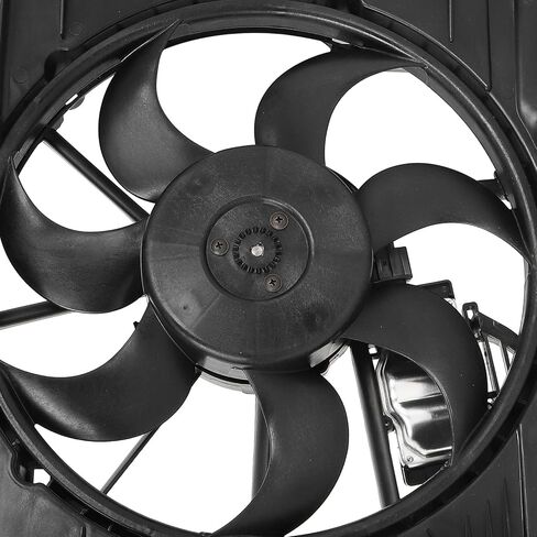 Cooling Fan Assembly Compatible with 2010-2013 for Mazda for 3 2.5L 2010 2012 2013 for Mazda for 3 Sport 2.0L, Black Radiator Fan Direct Fit Replacement for Engine Cooling Fan in Saudi Arabia