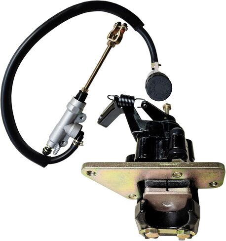 مجموعة أسطوانة الفرامل الخلفية والفرجار مع فرامل الانتظار والوسادات المتوافقة مع سوزوكي ATV Quadracer 450 LTR450 2006-2009 Quadsport LTZ400 2003-2013 OEM # 69100-33H00-999 69600-07G00 in Saudi Arabia
