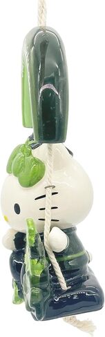 Hello Kitty Good Luck Garden Swinger، 2.45 بوصة طول × 2.45 بوصة عرض × 9.5 بوصة ارتفاع من تصميم بلو سكاي كلاي وركس in Saudi Arabia