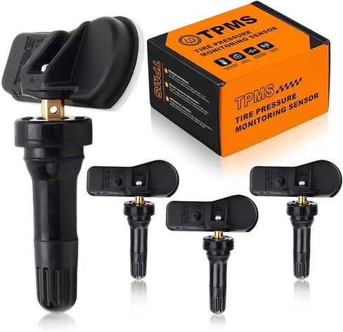 4 قطع أجهزة استشعار لمراقبة ضغط الإطارات 433 ميجا هرتز نظام TPMS متوافق مع G70 G90 GV60 Elantra N Nexo Palisade Santa Fe Sonata Tucson EV6 K900 NIRO Sedona Stinger Telluride in Saudi Arabia