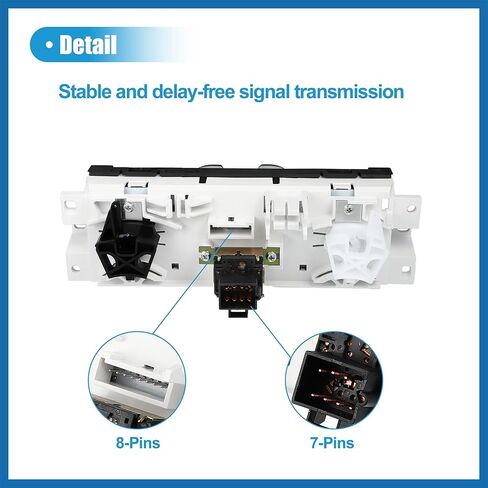 Heater & Air Conditioner Control Assembly A/C Instrument Panel for Chevrolet Colorado for GMC Canyon 04-12 HVAC Control Module 25841856 15113185 15238515 15858833 Item Replacement in Saudi Arabia