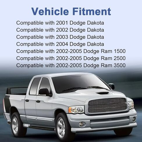 599-212 وحدة التحكم في المناخ HVAC المتوافقة مع دودج رام 1500 2500 3500 2002-2005، داكوتا 2001-2004 استبدال لوحة التحكم A/C لـ 55055905AA 55055905AD 55055905AF in Kuwait