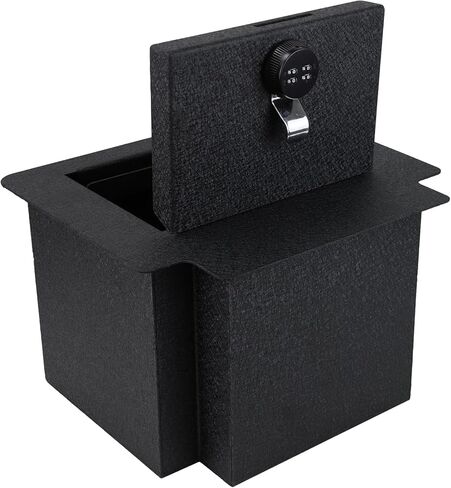 وحدة تحكم مركزية آمنة للأسلحة، صندوق قفل آمن لوحدة التحكم من WASAI متوافق مع شيفروليه سوبربان وتاهو وجي إم سي يوكون 2021-2024. لا تناسب وحدة التحكم الإلكترونية المنزلقة، وقفل بصمة الإصبع مع المفتاح. in Kuwait