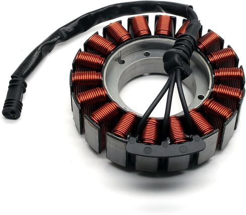 MZS Motorcycle Electric Stator Coil 29900042 Compatible With Road King 17-22 / Street Glide 17-22 / Road Glide 17-22 / Electra Glide 19-22 / Softail 18-22 / Freewheeler 17-22 / Tri Glide Ultra 17-22 in Saudi Arabia