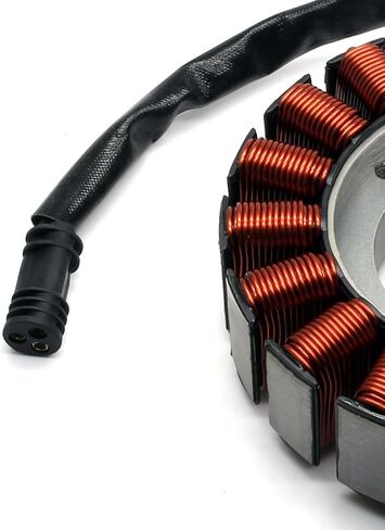 MZS Motorcycle Electric Stator Coil 29900042 Compatible With Road King 17-22 / Street Glide 17-22 / Road Glide 17-22 / Electra Glide 19-22 / Softail 18-22 / Freewheeler 17-22 / Tri Glide Ultra 17-22 in Saudi Arabia