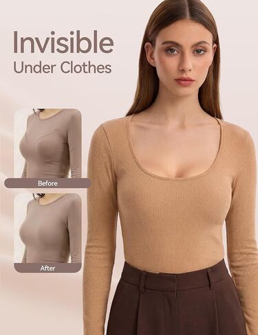 LUCKMEEY حمالات صدر نسائية لاسلكية مثيرة على شكل حرف V حمالة صدر جيلي داعمة بدون خياطة (U-Back & Crossback) in Saudi Arabia
