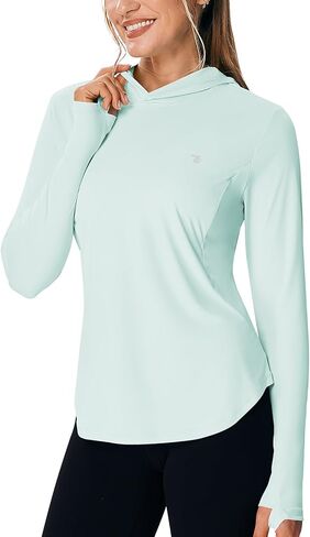 TBMPOY Women's UPF 50+ Sun Hoodie UV Protection Hiking Shirts Long Sleeve Lightweight Quick Dry Tops for Outdoor Fishing in Saudi Arabia