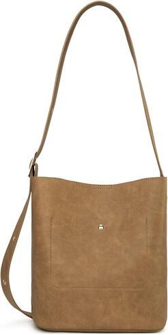 Montana West Medium Hobo Bags for Women with Coin Purse, Soft PU Leather Bucket Shoulder Ladies Handbag with Adjustable Strap in Saudi Arabia