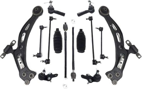 Front Control Arm Ball Joints Tie Rod Stabilizer Bar Link Kit 14pcs Compatible With Avalon ES300 1997 2001 in Saudi Arabia
