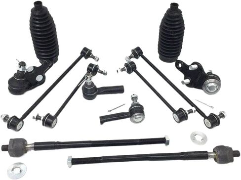 Front Control Arm Ball Joints Tie Rod Stabilizer Bar Link Kit 14pcs Compatible With Avalon ES300 1997 2001 in Saudi Arabia