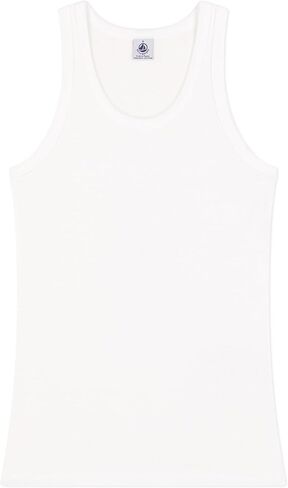 Petit Bateau Women's Iconic Cotton Vest White Style A040G Size XXSmall-XLarge in Saudi Arabia