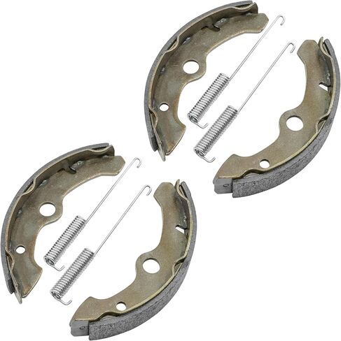 Caltric Front Brake Shoes Compatible with Yamaha 3HN-W2535-00-00 3HN-W2535-10-00 in Saudi Arabia
