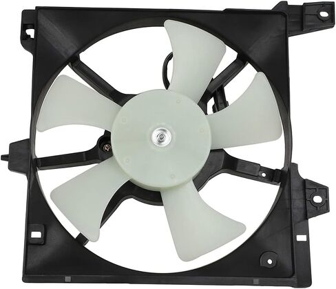 Cooling Fan Assembly Compatible with 1995-1998 for Nissan for 200SX 2.0L 1995-1997 for Nissan for Sentra 1.6L, Black&White Radiator Fan Direct Fit Replacement for Engine Cooling Fan in Saudi Arabia