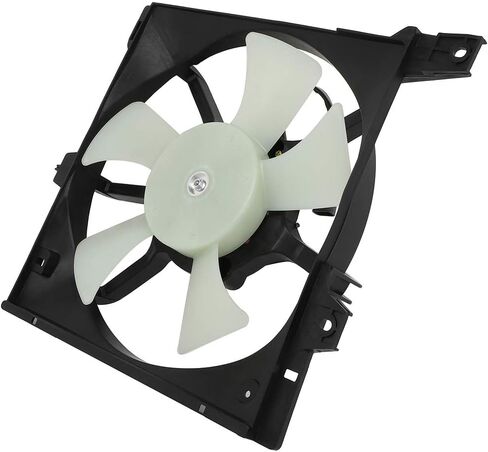 Cooling Fan Assembly Compatible with 1995-1998 for Nissan for 200SX 2.0L 1995-1997 for Nissan for Sentra 1.6L, Black&White Radiator Fan Direct Fit Replacement for Engine Cooling Fan in Saudi Arabia