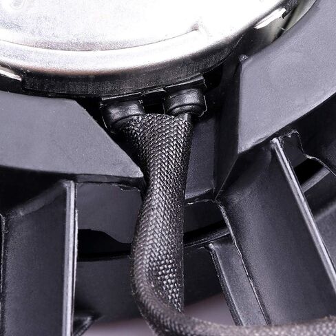 Cooling Fan Assembly Compatible with 1999-2000 for Jeep for Grand Cherokee 4.7L 1999-2003 for Jeep for Grand Cherokee 4.0L, Black Radiator Fan Direct Fit Replacement for Engine Cooling Fan in Saudi Arabia