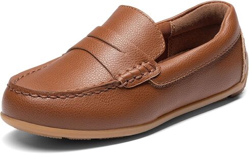 Bruno Marc Boy's Dress Shoes Slip-On Penny Loafers Casual Moccasin Style for Toddler/Little Kid/Big Kid in Kuwait