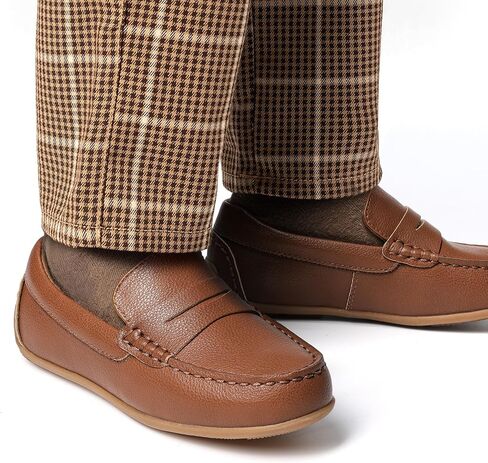 Bruno Marc Boy's Dress Shoes Slip-On Penny Loafers Casual Moccasin Style for Toddler/Little Kid/Big Kid in Saudi Arabia