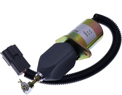 1pc Fuel Stop Solenoid 1751ES-12A3UC12B1S SA-4673-S 129953-77811 for R60-5 in Saudi Arabia