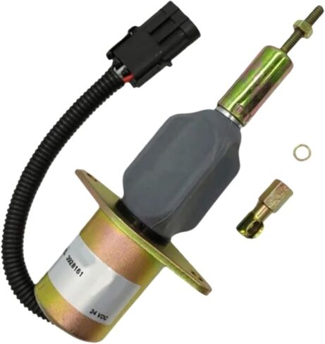 1pc 3928161 Diesel engine shutdown solenoid valve Stop the solenoid valve For 6BT 5.9L 6CT 8.3L ﻿ in Kuwait