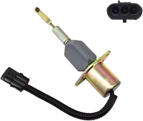 1pc 3928161 Diesel engine shutdown solenoid valve Stop the solenoid valve For 6BT 5.9L 6CT 8.3L ﻿ in Kuwait
