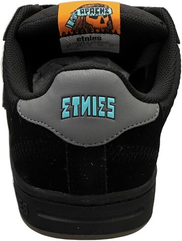 حذاء Etnies x Apache Locut - أسود/رمادي/صمغي in Saudi Arabia