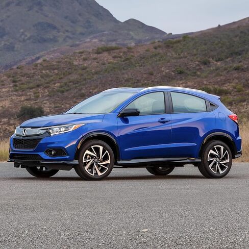 كروم حذف تراكب الشبكة الأمامية السوداء مع شريط لاصق آمن لسيارة Honda HR-V 2019-2022 | سهلة التركيب - لا حاجة لأي أدوات | براءة اختراع أمريكية in Saudi Arabia