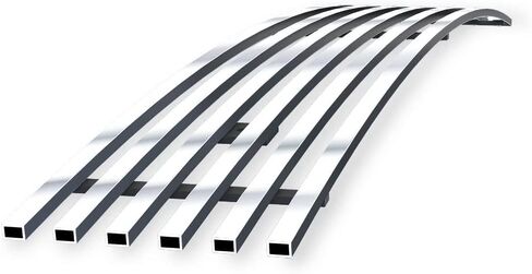 APS Compatible with 2006-2012 Ford Ranger Black Lower Bumper Billet Grille Grill Insert F85343H in Saudi Arabia