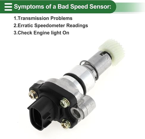 Motoforti Transmission Speed Sensor VSS Speed Sensor for Toyota RAV4 2.0 1996-2000 No.8318112060 Black Sturdy in Saudi Arabia