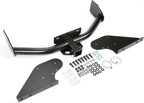 KUAFU الفئة 4 وصلة مقطورة استقبال 2 بوصة متوافقة مع موديلات 2009-2018 دودج رام 1500 موديلات 2019-2024 رام 1500 موديلات كلاسيكية مطلية بالمسحوق جهاز سحب المصد الخلفي من الفولاذ الأسود هيكل 3 قطع in Kuwait