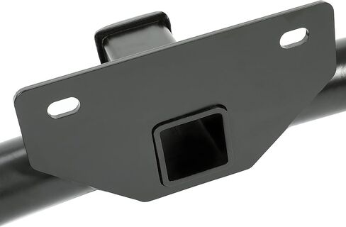 KUAFU الفئة 4 وصلة مقطورة استقبال 2 بوصة متوافقة مع موديلات 2009-2018 دودج رام 1500 موديلات 2019-2024 رام 1500 موديلات كلاسيكية مطلية بالمسحوق جهاز سحب المصد الخلفي من الفولاذ الأسود هيكل 3 قطع in Kuwait