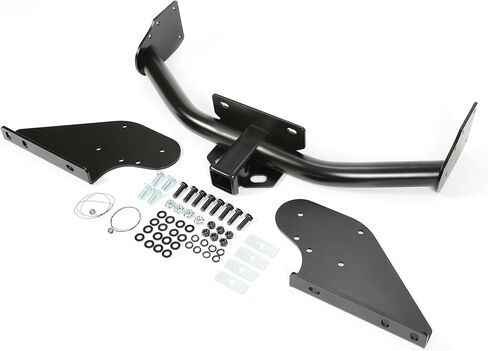 KUAFU الفئة 4 وصلة مقطورة استقبال 2 بوصة متوافقة مع موديلات 2009-2018 دودج رام 1500 موديلات 2019-2024 رام 1500 موديلات كلاسيكية مطلية بالمسحوق جهاز سحب المصد الخلفي من الفولاذ الأسود هيكل 3 قطع in Kuwait