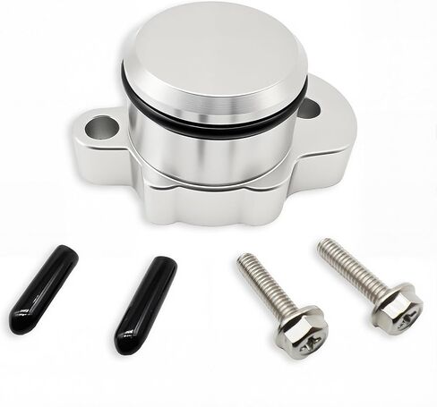 ترقية طقم غطاء قابس مضخة زيت OEM متوافق مع Yamaha PW80 Y-Zinger 1983-2006، غطاء القابس، حلقة O، قطعتين من براغي التثبيت، غطاء المنفذ in Kuwait