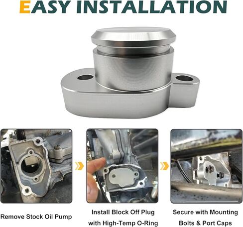 ترقية طقم غطاء قابس مضخة زيت OEM متوافق مع Yamaha PW80 Y-Zinger 1983-2006، غطاء القابس، حلقة O، قطعتين من براغي التثبيت، غطاء المنفذ in Kuwait
