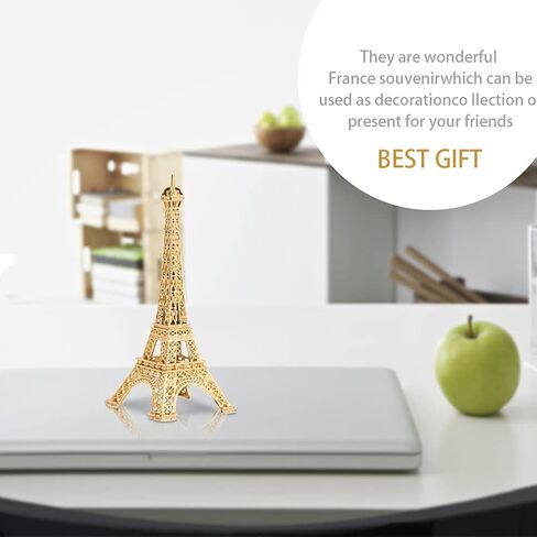 Eiffel Tower Statue, Romantic Paris Architecture Model Decor, Building Kits Decor Metal France Tower, Model Building Kits Eiffel Tower for Home Decoration(Size:15cm/5.9inch) in Saudi Arabia