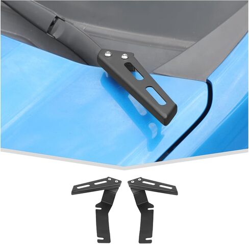 Ditch Light Brackets LED Ditch Light Mount fit for Chevy Silverado 2007-2013 Front A-Pillar Headlight Brackets in Saudi Arabia