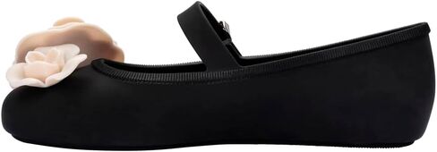 Melissa Soft Ballerina Petals for Women, Black/Beige,10 in Saudi Arabia