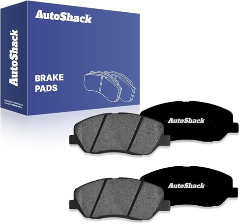 AutoShack Front Ceramic Brake Pad Set Replacement for 2007-2009 Hyundai Santa Fe 2006-2012 Kia Sedona 4-PC in Saudi Arabia