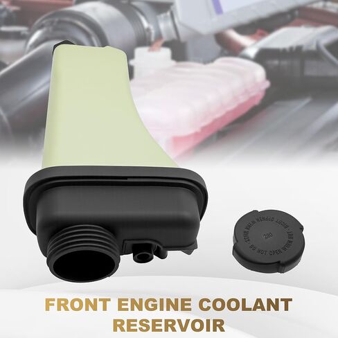 PartsFlow 603-281 خزان خزان سائل تبريد المحرك مع غطاء متوافق مع 1992-2000 BMW Z3/323i/323is/328i/328is/M3/528i/325i/325is 17111723520 in Kuwait