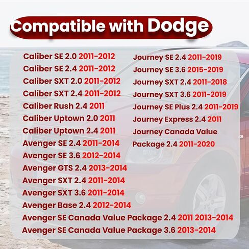 مستشعر موضع جسم الخانق متوافق مع حزمة قيمة رحلة دودج كاليبر أفينجر 2.4 لتر 3.6 لتر جيب باتريوت إصدار كومباس 2.0 لتر 2.4 لتر كرايسلر 200 2.4 لتر 3.6 لتر 2011-2019 977-163 in Kuwait