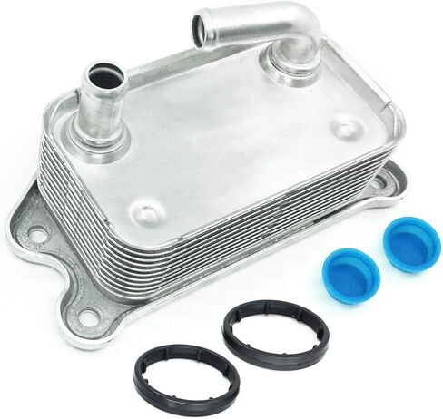 Oil Cooler Compatible with 2006-2015 Volvo C30 C70 S40 S60 S80 V40 V60 V50 V70 XC60 Replace OEM Number(s): 31201909 1.6L 2.0L 2.5L L4 2.5L L5 3.0L 3.2L L6 in Saudi Arabia